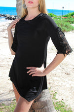 Asymmetrical Summer Tunic Tops - Women Loose Flowy Beach Tunic Tops - Hot Boho Resort & Swimwear