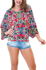 Bell Sleeve Tunic Tops - Resort Wear Tunics and Holiday Outfits
