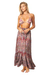 Boho Positano Inspired Floral Maxi Skirt - La Moda Boho Resort & Swimwear
