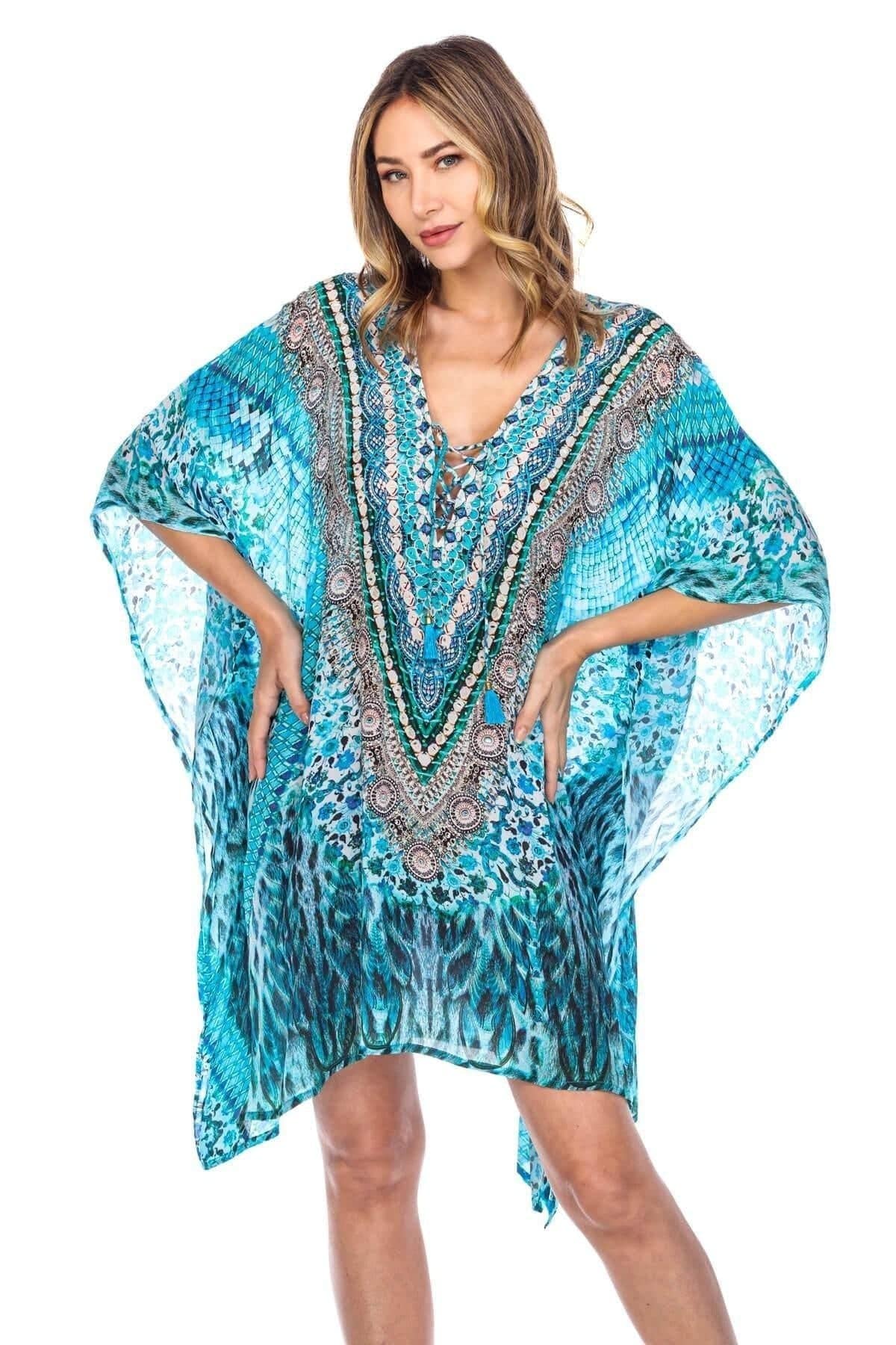 Beach Cover Ups, Kaftans, Sarongs & Swimsuit Covers