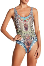 Embellished Swimwear in Pembroke Pines | Multi Colored One-Piece Swimsuit / Monokini