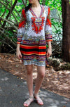 Knit Tunics - Printed Comfy Summer Tunics for Women - Hot Boho Resort & Swimwear