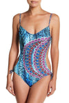La Moda Animal Print One-Piece Swimsuit / Monokini Beachwear, Resort Wear and Designer Swimwear - Hot Boho Resort & Swimwear