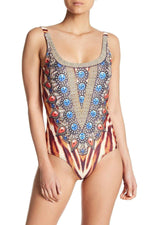 La Moda Women's Designer Swim Suits  Leopard One-Piece Swimsuit - Hot Boho Resort & Swimwear