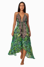 Wild Country Printed Convertible 3 Way Maxi Dress Wholesale