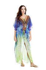Women's Kaftan Dresses | Goga Swimwear Miami | Luxury Designer Fashion - Hot Boho Resort & Swimwear